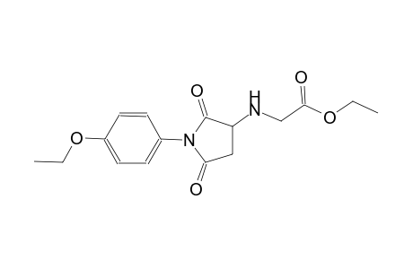 ethyl {[1-(4-ethoxyphenyl)-2,5-dioxo-3-pyrrolidinyl]amino}acetate