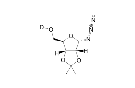 (3aR,4S,6R,6aR)-4-azido-6-(deuteriooxymethyl)-2,2-dimethyl-3a,4,6,6a-tetrahydrofuro[3,4-d][1,3]dioxole