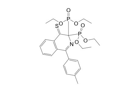 Tetraethyl 4-thioxo-1-p-tolyl-3,4-dihydroisoquinoline-3,3-diyldiphosphonate