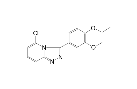 [1,2,4]triazolo[4,3-a]pyridine, 5-chloro-3-(4-ethoxy-3-methoxyphenyl)-