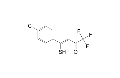 3-Buten-2-one, 4-(4-chlorophenyl)-1,1,1-trifluoro-4-mercapto-