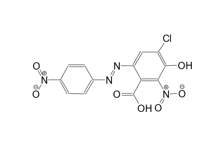 benzoic acid, 4-chloro-3-hydroxy-2-nitro-6-[(E)-(4-nitrophenyl)azo]-