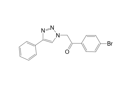 1-(4-Bromophenyl)-2-(4-phenyl-1H-1,2,3-triazol-1-yl)-ethanone
