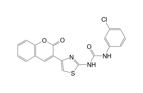 urea, N-(3-chlorophenyl)-N'-[4-(2-oxo-2H-1-benzopyran-3-yl)-2-thiazolyl]-