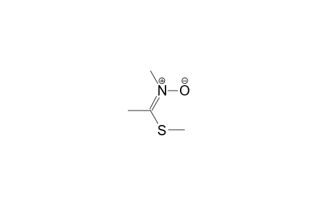 N-methyl-1-(methylthio)ethanimine oxide