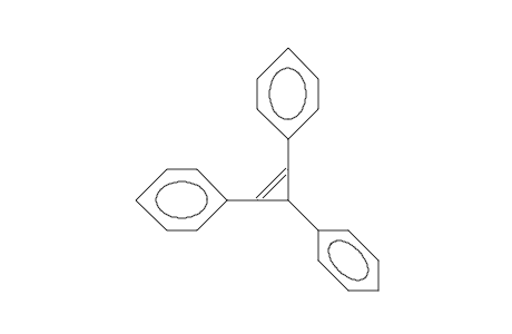 Benzene, 1,1',1''-(1-cyclopropene-1,2,3-triyl)tris-
