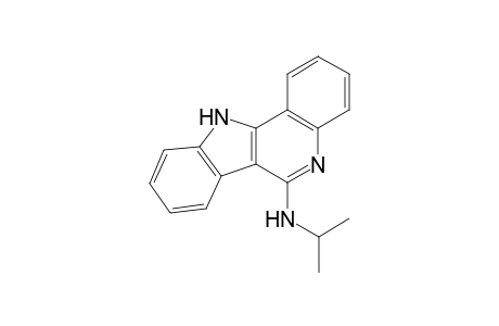 11H-Indolo[3,2-c]quinolin-6-amine, N-(1-methylethyl)-