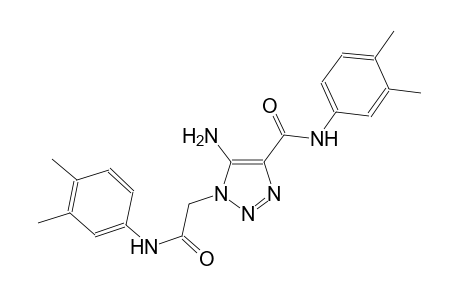 5-amino-1-[2-(3,4-dimethylanilino)-2-oxoethyl]-N-(3,4-dimethylphenyl)-1H-1,2,3-triazole-4-carboxamide