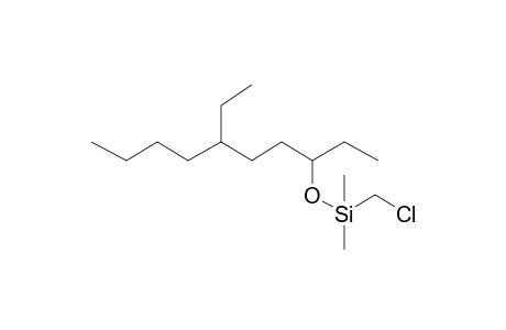 (Chloromethyl)[(1,4-diethyloctyl)oxy]dimethylsilane