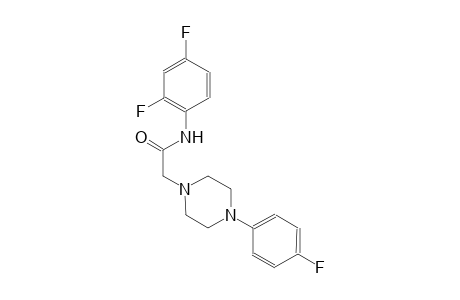 1-piperazineacetamide, N-(2,4-difluorophenyl)-4-(4-fluorophenyl)-
