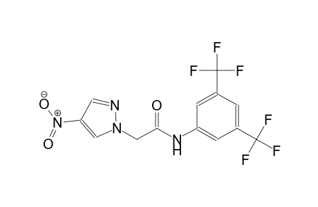 N-[3,5-bis(trifluoromethyl)phenyl]-2-(4-nitro-1H-pyrazol-1-yl)acetamide