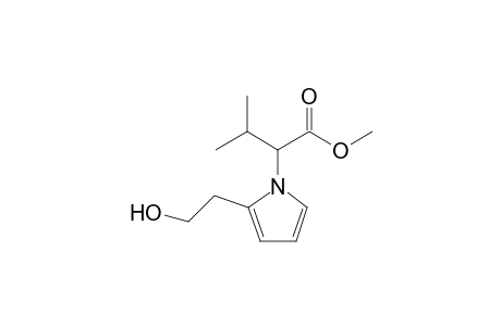 N-[1'-(Methoxycarbonyl)-2'-methylpropyl]-2-(2"-hydroxyethyl)-pyrrole