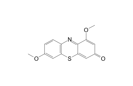 1,7-DIMETHOXY-3H-PHENOTHIAZIN-3-ONE