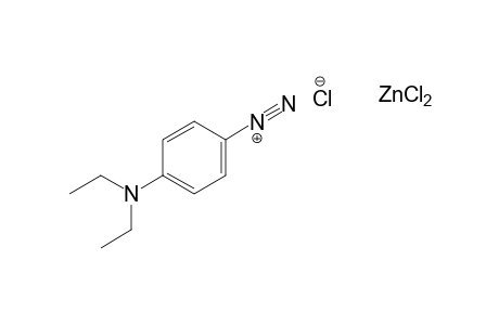 p-(diethylamino)benzenediazonium chloride, compound with zinc chloride