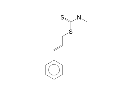 Dimethylcarbamodithioic acid, 3-phenylallyl ester