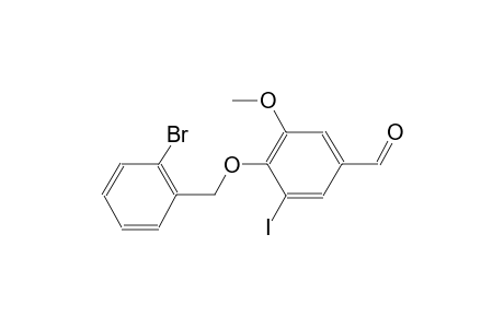 4-(2-Bromo-benzyloxy)-3-iodo-5-methoxy-benzaldehyde