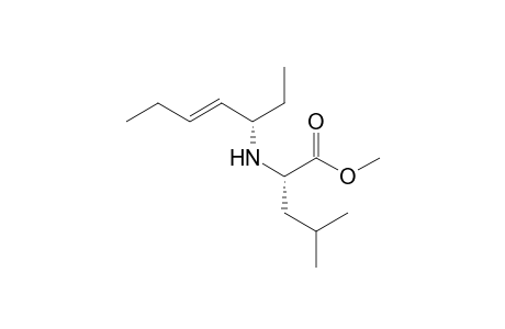 (S)-Methyl 2-((S,E)-hept-4-en-3-ylamino)-4-methylpentanoate