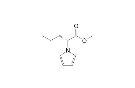 Methyl (2R)-2-(1H-pyrrol-1-yl)pentanoate