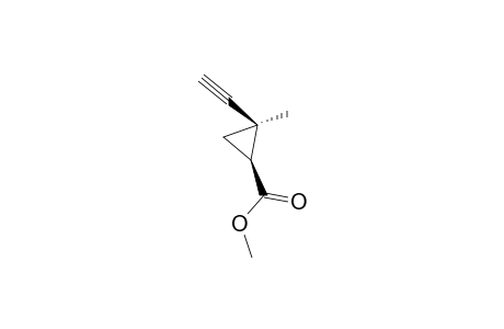 METHYL-CIS-2-METHYL-2-ETHYNYLCYClOPROPANECARBOXYLATE