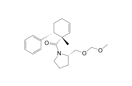 (-)-(3S,4S)-3-[[2(S)-[(methoxymethoxy)methyl]pyrrolidinyl]carbonyl]-3-methyl-4-phenylcyclohex-1-ene