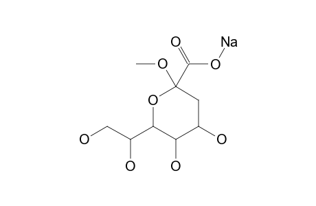 METHYL alpha(D)-3-DEOXY-MANNO SODIUMOCTULOSONATE