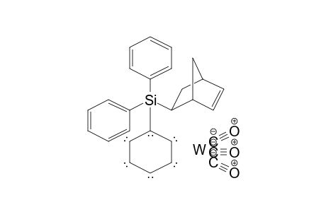 Tungsten, tricarbonyl-{.eta.-6-[(bicyclo[2.2.1]hept-5-en-2-yl)(diphenyl)silyl]phenyl}