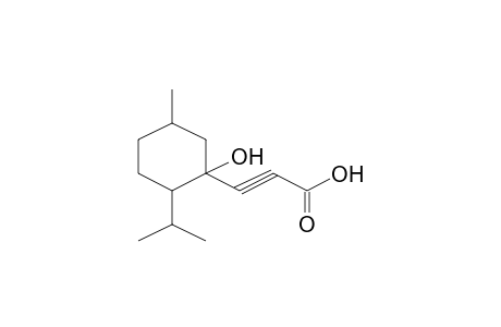 3-(1-Hydroxy-2-isopropyl-5-methylcyclohexyl)-2-propynoic acid