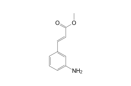 2-Propenoic acid, 3-(3-aminophenyl)-, methyl ester