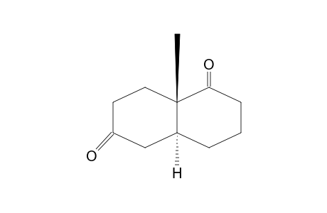 trans-HEXAHYDRO-8a-METHYL-1,6(2H,5H)-NAPHTHALENEDIONE