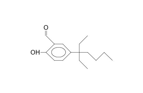 2-Formyl-4-(1,1-diethyl-pentyl)-phenol