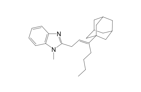 2-((E)-3-(1-Adamantan-2-yl)hept-2-en-1-yl)-1-methyl-1H-benzo[d]imidazole