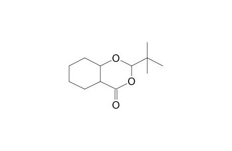 4H-1,3-Benzodioxin-4-one, 2-(1,1-dimethylethyl)hexahydro-, [2S-(2.alpha.,4a.beta.,8a.beta.)]-
