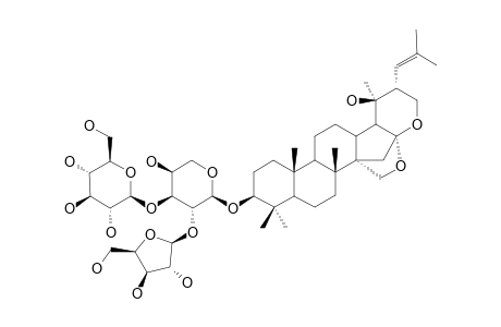 3-O-[[ALPHA-L-ARABINOPYRANOSYL-(1->2)]-BETA-D-GLUCOPYRANOSYL-(1->3)]-ALPHA-L-ARABINOFURANOSYL-PSEUDOJUJUBOGENIN