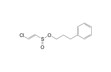(E)-2-chloroethenesulfinic acid 3-phenylpropyl ester