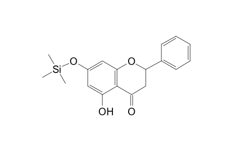 Pinocembrin, 7-mono-TMS, isomer 1