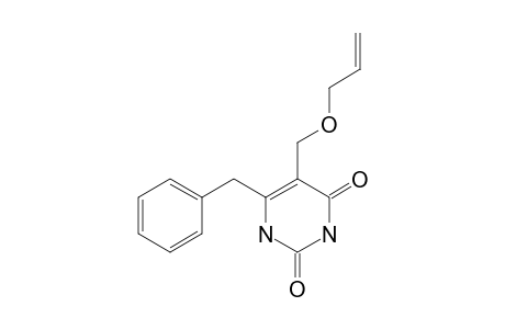 5-ALLYLOXYMETHYL-6-BENZYL-1H-PYRIMIDINE-2,4-DIONE