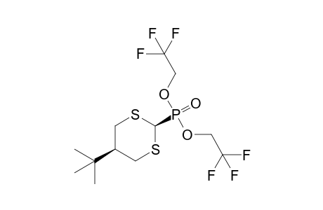 cis-2-[Bis(2,2,2-trifluoroethoxy)phosphoryl]-5-tert-butyl-1,3-dithiane