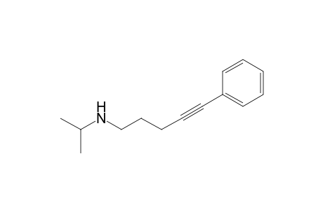 Isopropyl(5-phenylpent-4-ynyl)amine