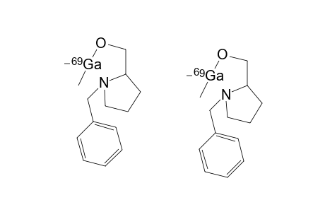 Dimethylgallium(III)-69Ga (1-benzylpyrrolidin-2-yl)methanolate