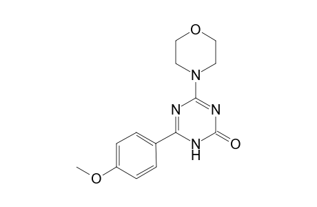 6-(4-Methoxy-phenyl)-4-morpholin-4-yl-1H-[1,3,5]triazin-2-one