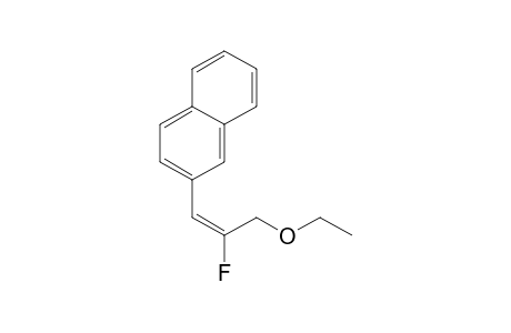 (E)-2-Fluoro-3-ethoxy-1-(2'-naphthyl)propene