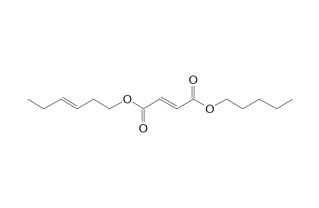 Fumaric acid, pentyl trans-hex-3-enyl ester