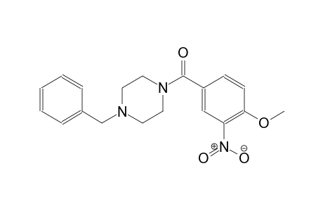 1-benzyl-4-(4-methoxy-3-nitrobenzoyl)piperazine
