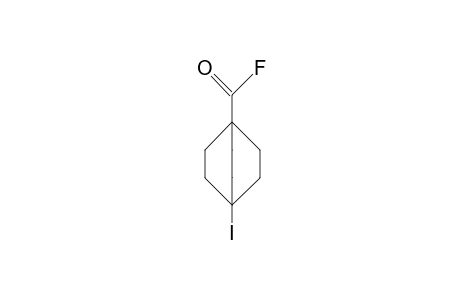 4-Iodo-bicyclo(2.2.2)octane-1-carboxylic fluoride