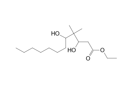 Ethyl syn-3,5-dihydroxy-4,4-dimethyldodecanoate