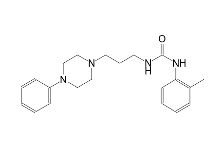urea, N-(2-methylphenyl)-N'-[3-(4-phenyl-1-piperazinyl)propyl]-