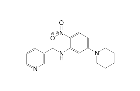 2-nitro-5-(1-piperidinyl)-N-(3-pyridinylmethyl)aniline