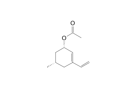 (+-)-(1R,5R) and (1S,5S)-cis-1-Acetoxy-5-methyl-3-vinylcyclohex-2-ene