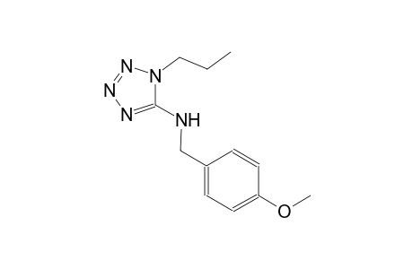 N-(4-methoxybenzyl)-1-propyl-1H-tetraazol-5-amine
