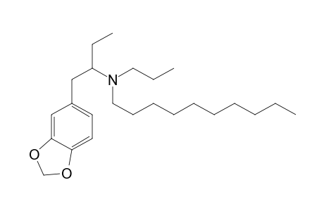 N-Decyl-N-propyl-1-(3,4-methylenedioxyphenyl)butan-2-amine